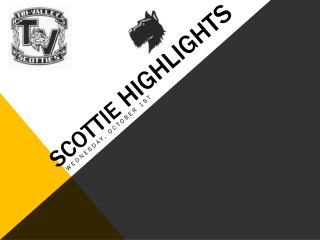 Scottie Highlights