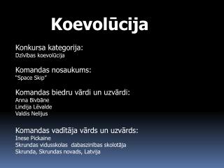 Koevolūcija