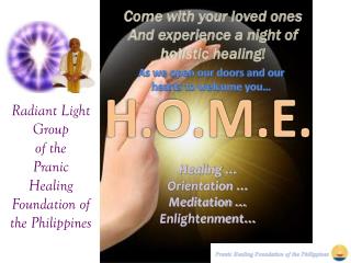 Radiant Light Group of the Pranic Healing Foundation of the Philippines