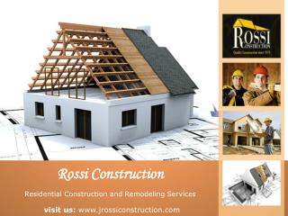 Rossi Construction - Tampa Florida Construction Companies