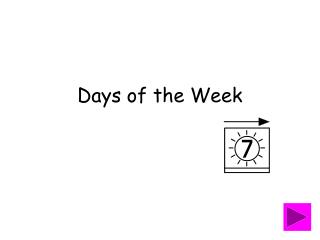 Days of the Week