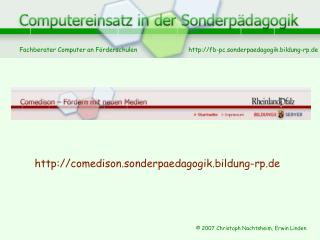 comedison.sonderpaedagogik.bildung-rp.de