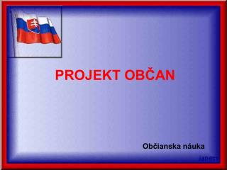 PROJEKT OBČAN