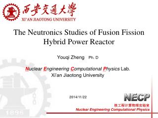 The Neutronics Studies of Fusion Fission Hybrid Power Reactor
