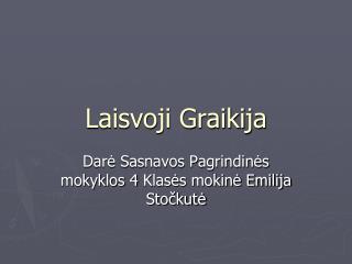 Laisvoji Graikija