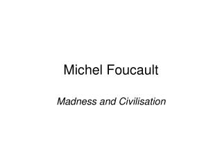 Michel Foucault