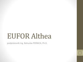 EUFOR Althea