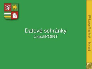 Datové schránky CzechPOINT