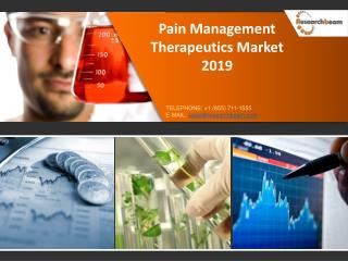 Pain Management Therapeutics Market 2019