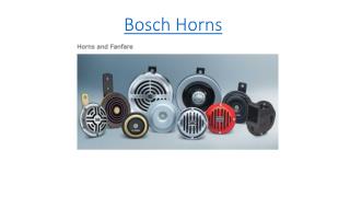 Bosch Horns