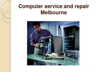 Computer service and repair Melbourne