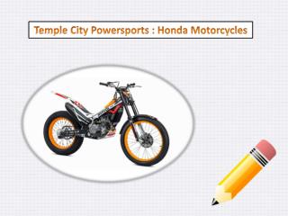 Honda Sports Motorcycles