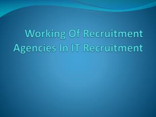 XIST4 IT Recruitment Agencies London &gt; Employment Agency