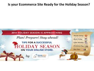 Is your Ecommerce Site Ready for the Holiday Season?