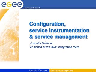 Configuration, service instrumentation &amp; service management