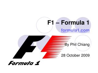 F1 – Formula 1 formula1