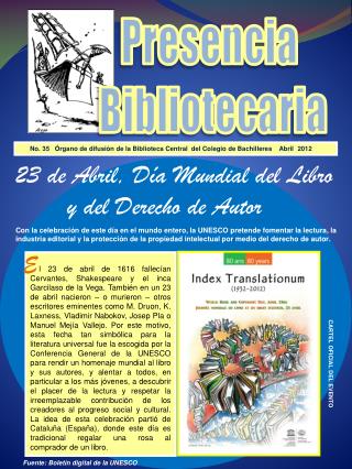 Presencia Bibliotecaria