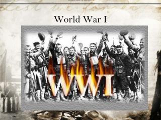 World War I