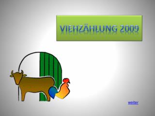 VIEHzählung 2009