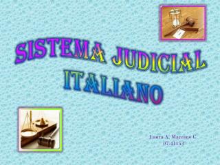 Sistema Judicial Italiano