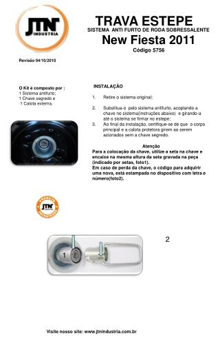 SISTEMA ANTI FURTO DE RODA SOBRESSALENTE