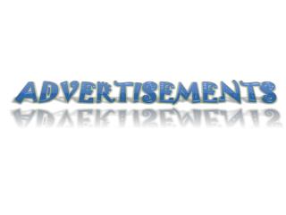 ADVERTISEMENTS