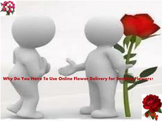 Why Do You Have To Use Online Flower Delivery for Sending Fl