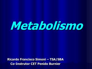 Metabolismo