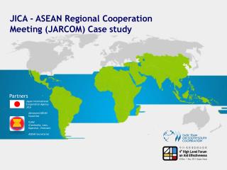 JICA - ASEAN Regional Cooperation Meeting (JARCOM) Case study