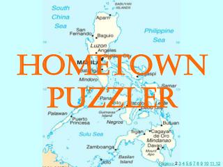 HOMETOWN PUZZLER