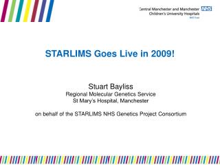 STARLIMS Goes Live in 2009!