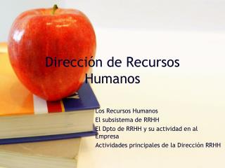 Dirección de Recursos Humanos