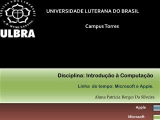 UNIVERSIDADE LUTERANA DO BRASIL