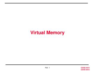 Virtual Memory