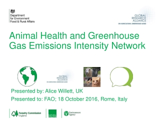 Animal Health and Greenhouse Gas Emissions Intensity Network