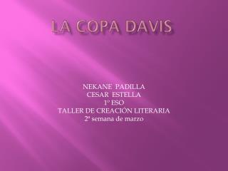 LA COPA DAVIS