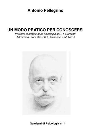 Antonio Pellegrino UN MODO PRATICO PER CONOSCERSI