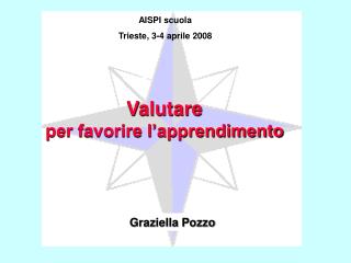 Valutare per favorire l’apprendimento