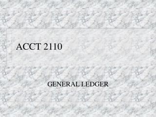 ACCT 2110