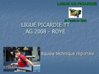 LIGUE PICARDIE TT AG 2008 - ROYE