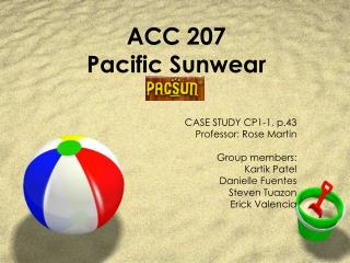 ACC 207 Pacific Sunwear