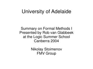 University of Adelaide