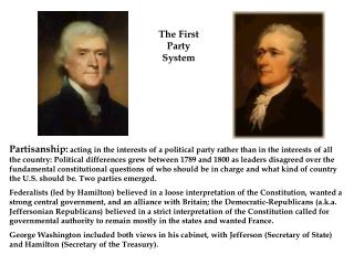 The First Party System