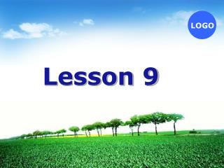 Lesson 9