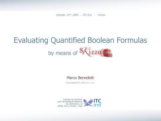 Evaluating Quantified Boolean Formulas