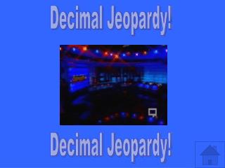 Decimal Jeopardy!