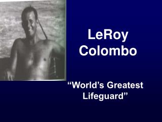 LeRoy Colombo