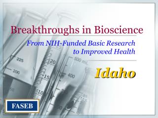 Breakthroughs in Bioscience