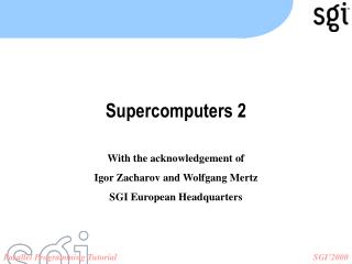 Supercomputers 2
