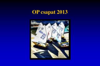 OP csapat 2013